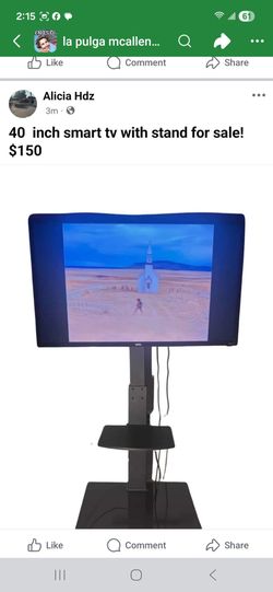 40 inch smart tv for sale with tv stand