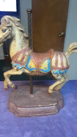 Merry-go-round horse