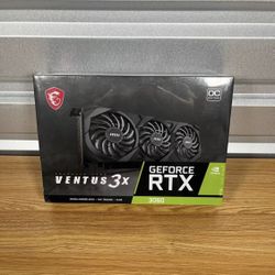 6452940 MSI Nvidia RTX 3060 Ventus 3X 12G 4.0 Graphics card
