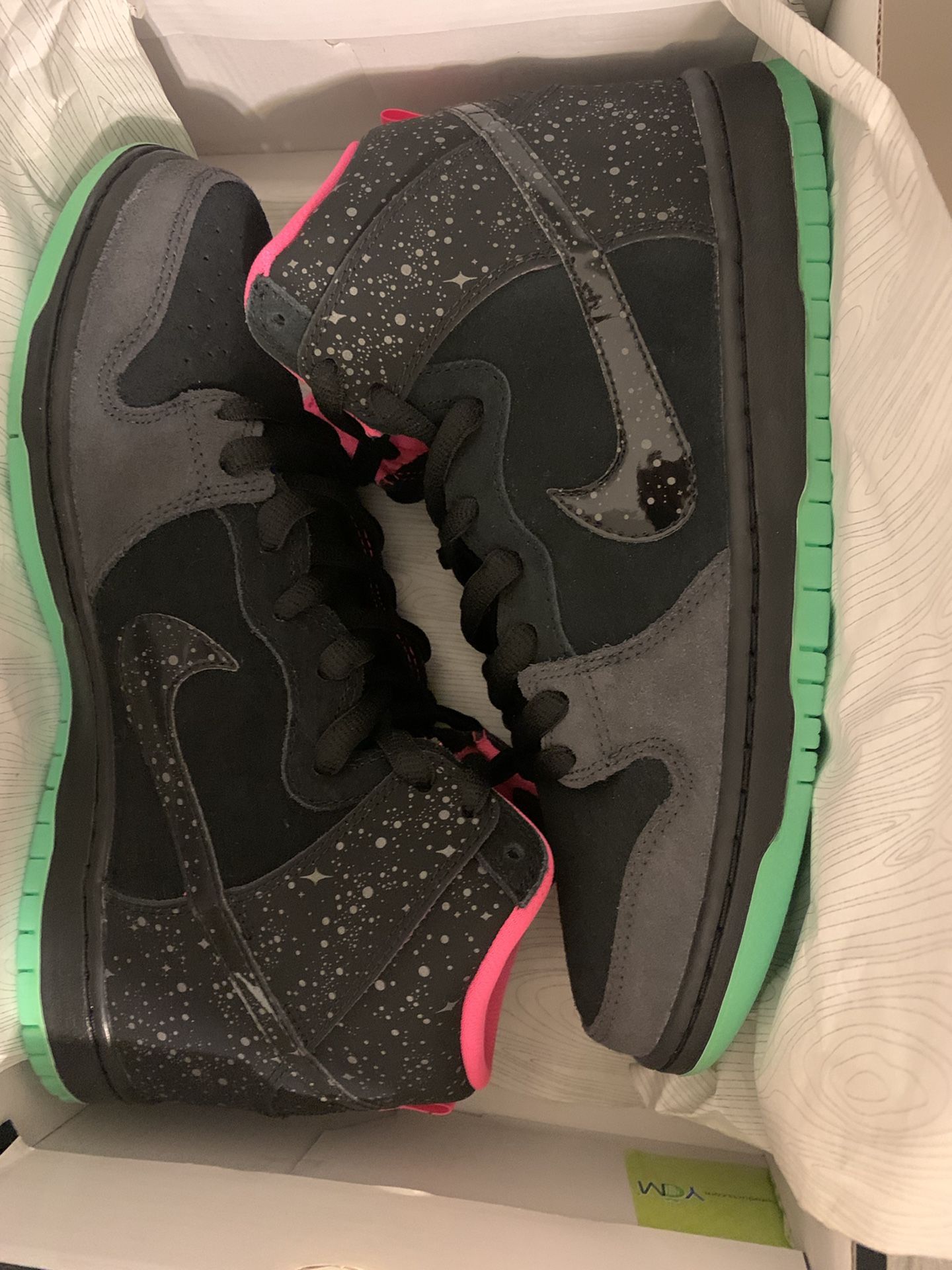 Nike SB Dunk High “Yeezy” Northern Lights 313171 063 Sz 10