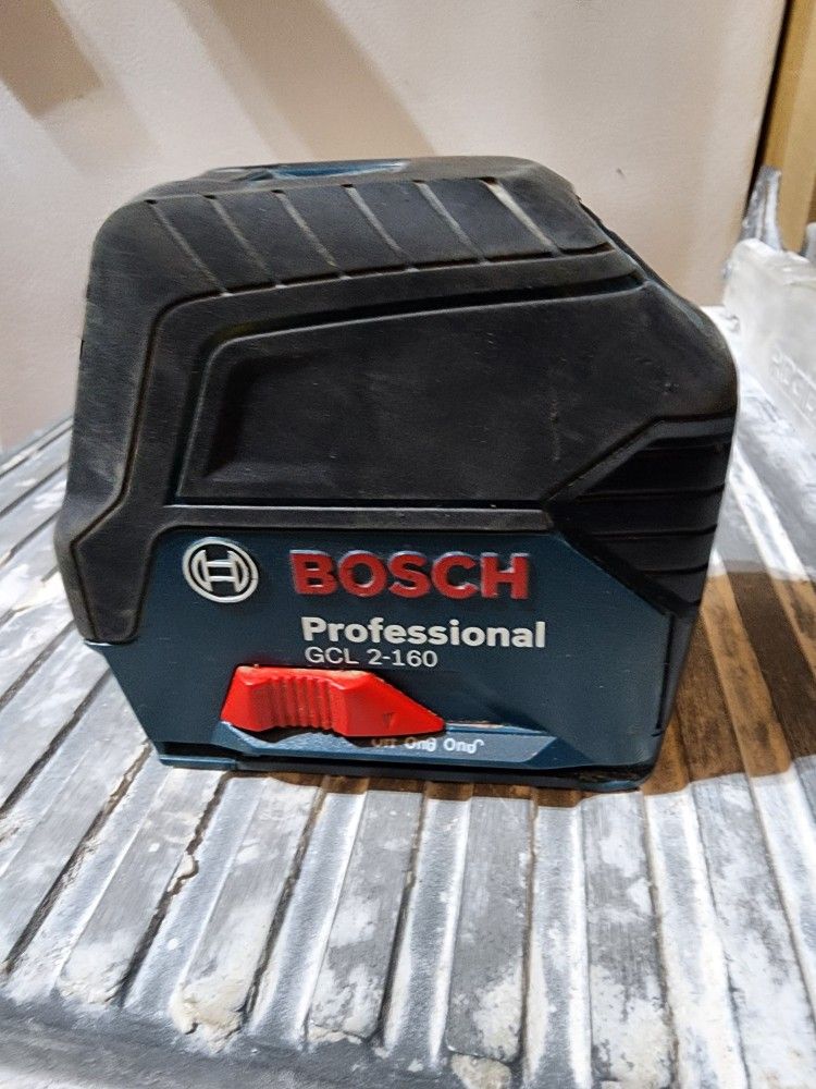 Bosch Professional GCL 2-160 Self-Leveling Cross Line Laser W/case