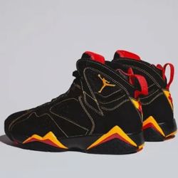  Nike Air Jordan 7s black and Yellow citrus 