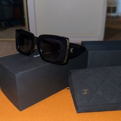 Chanel Rectangle Sunglasses 