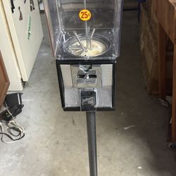 Single Rare Black Vintage Northwestern Super 60 Vending Machines Gumball Candy