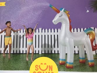 Inflatable unicorn Sprinkler