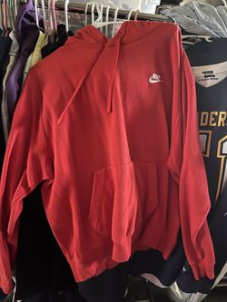 Red Nike Hoodie Worn Literally 3 Times