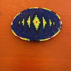 Native American belt buckle