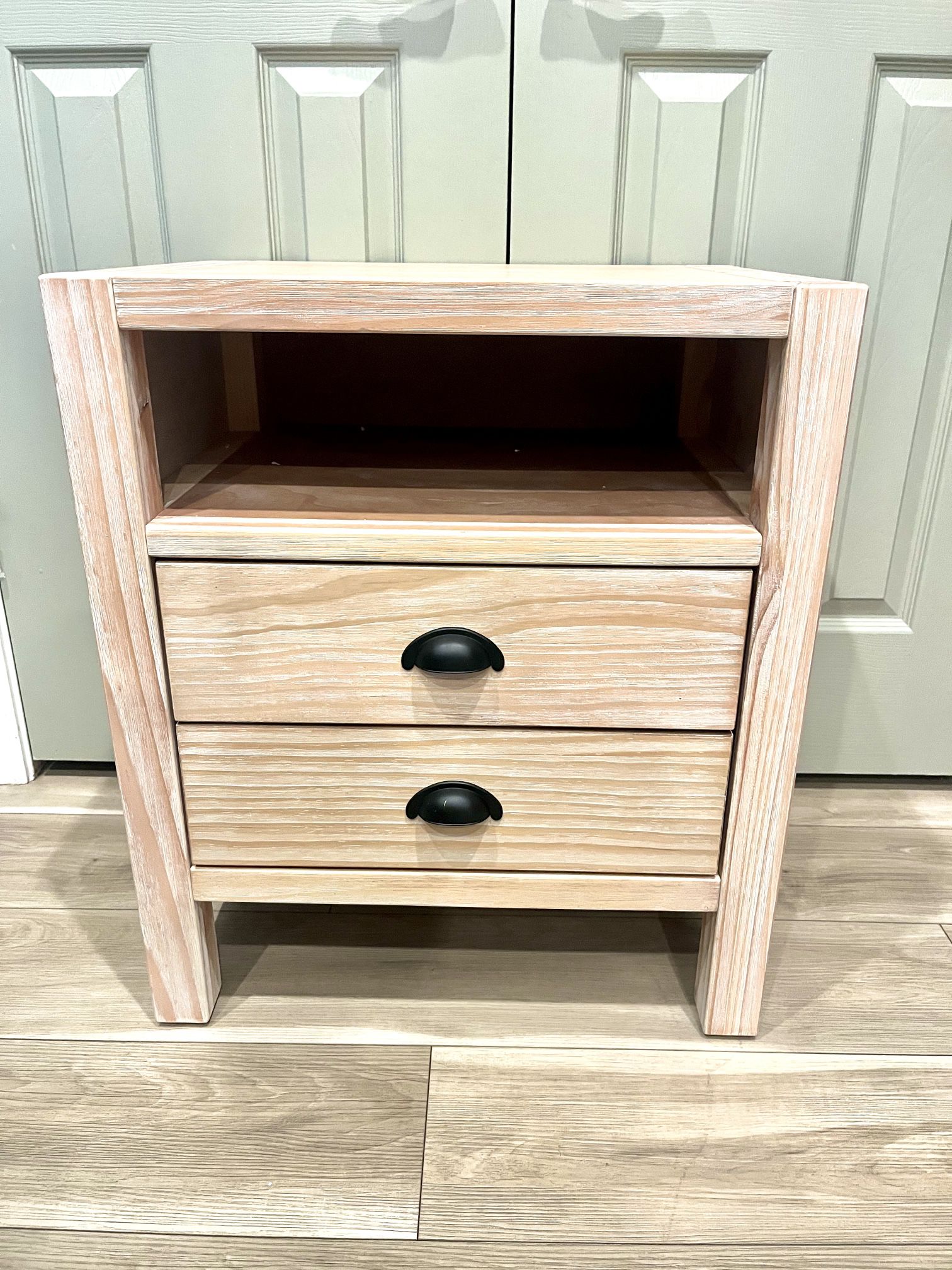 New Alaterre Furniture Nightstand Arden Dresser, Light Driftwood (only 1)