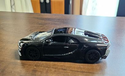 All Black Bugatti Chiron scale 1/40