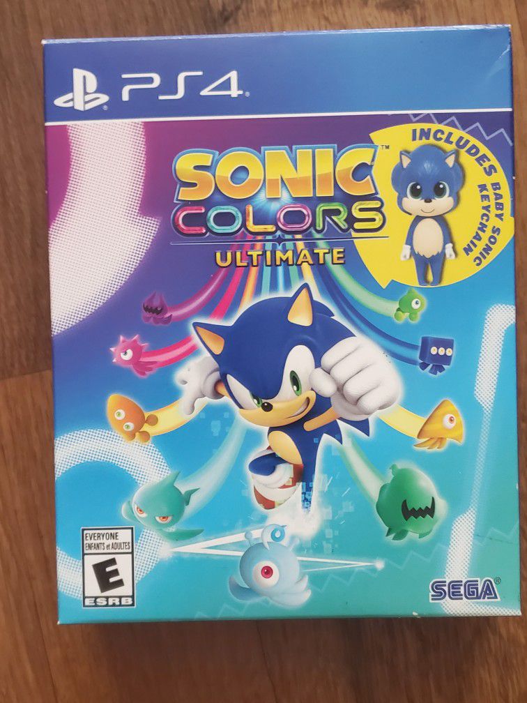 Sonic Colors Ultimate Edition PS4