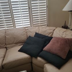 Leather Couch.  OBO.  Reduced Price 