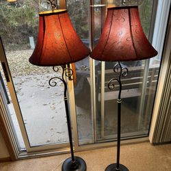 Pair of Floor Lamps