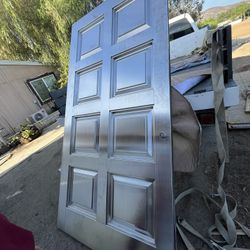 Stainless Steel Double Doors