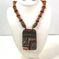 Lee Sands Clay Pendant Set