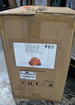 Portable Ventilator 12in Heavy Duty Blower Fan