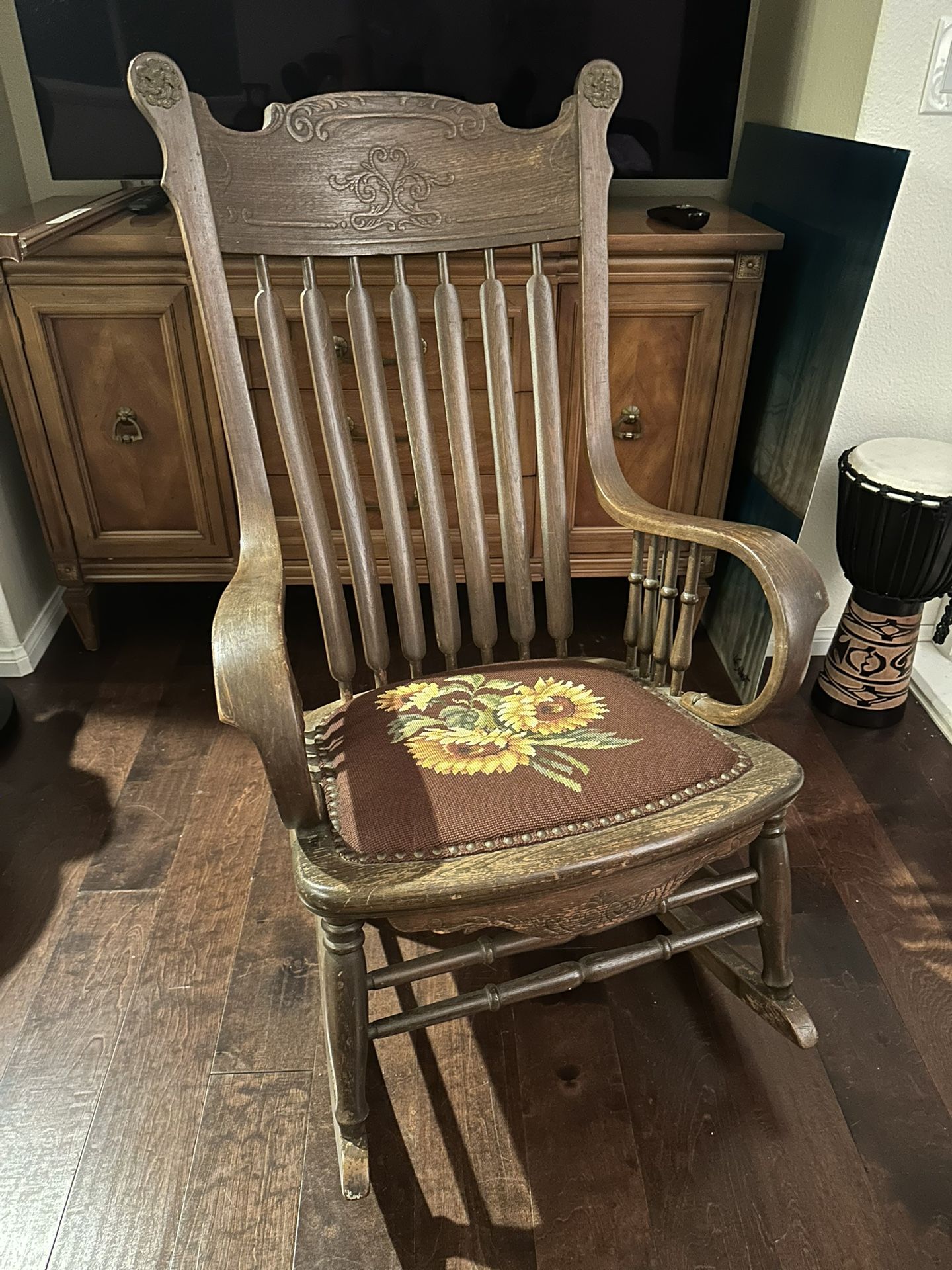 Beautiful Antique Rocking Chair