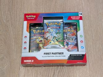 BRAND NEW. SEALED. Pokemon First Partner Illustration Collection (Series 2)
