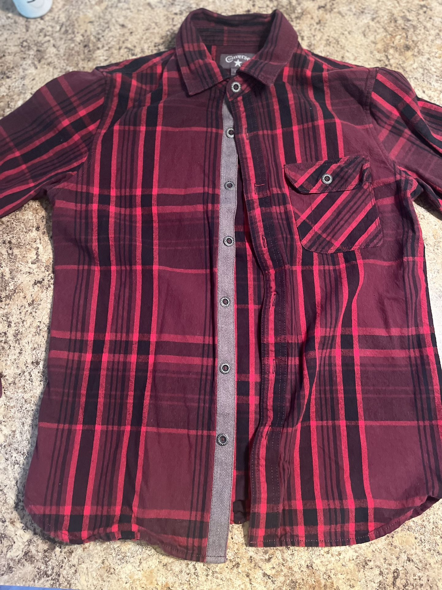 Converse Light Flannel Size Small