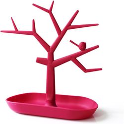 3.0 3.0 out of 5 stars (2) Stand Jewelry Display,9.8x10.6 Inch Birds Tree Jewelry Tree Organizer,Necklaces and Earrings Ring Tree Holder Display Jewel