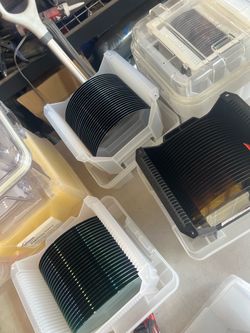 Wafers SemiConductor 8”/200mm different sizes / Misc. Lot