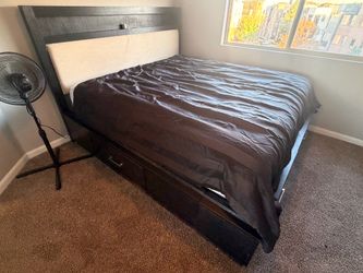 King bed frame only