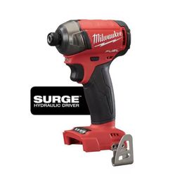 Milwaukee M18 FUEL SURGE 18V Lithium-Ion Brushless Cordless 1/4 in. Hex Impact Driver (Tool-Only)
