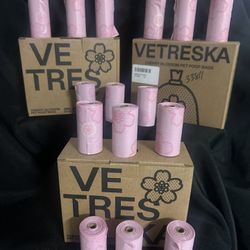 Pet Poop Bags Cheery Blossom 