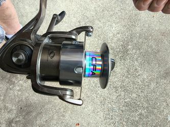 Ocean spinning reel and rod