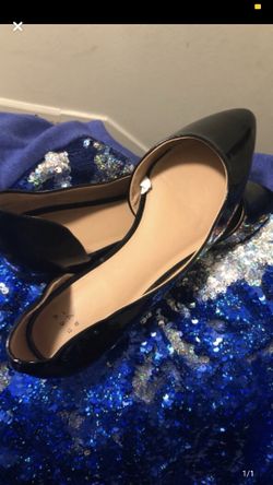 New black pointed flats