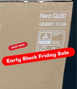 Samsung - 100” Class QN80F Series Neo QLED Mini LED 4K UHD SamsungVision AI Smart Tizen TV