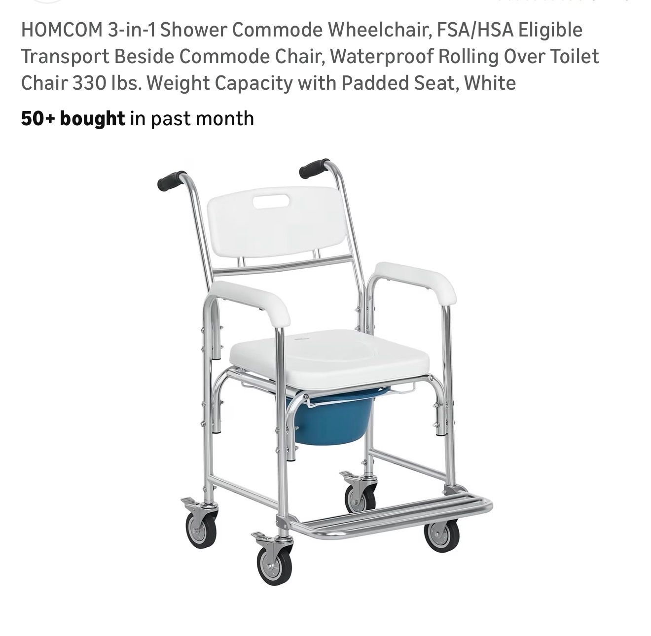 Brand New Shower Wheelchair