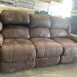 Reclainer Leather Sofa 