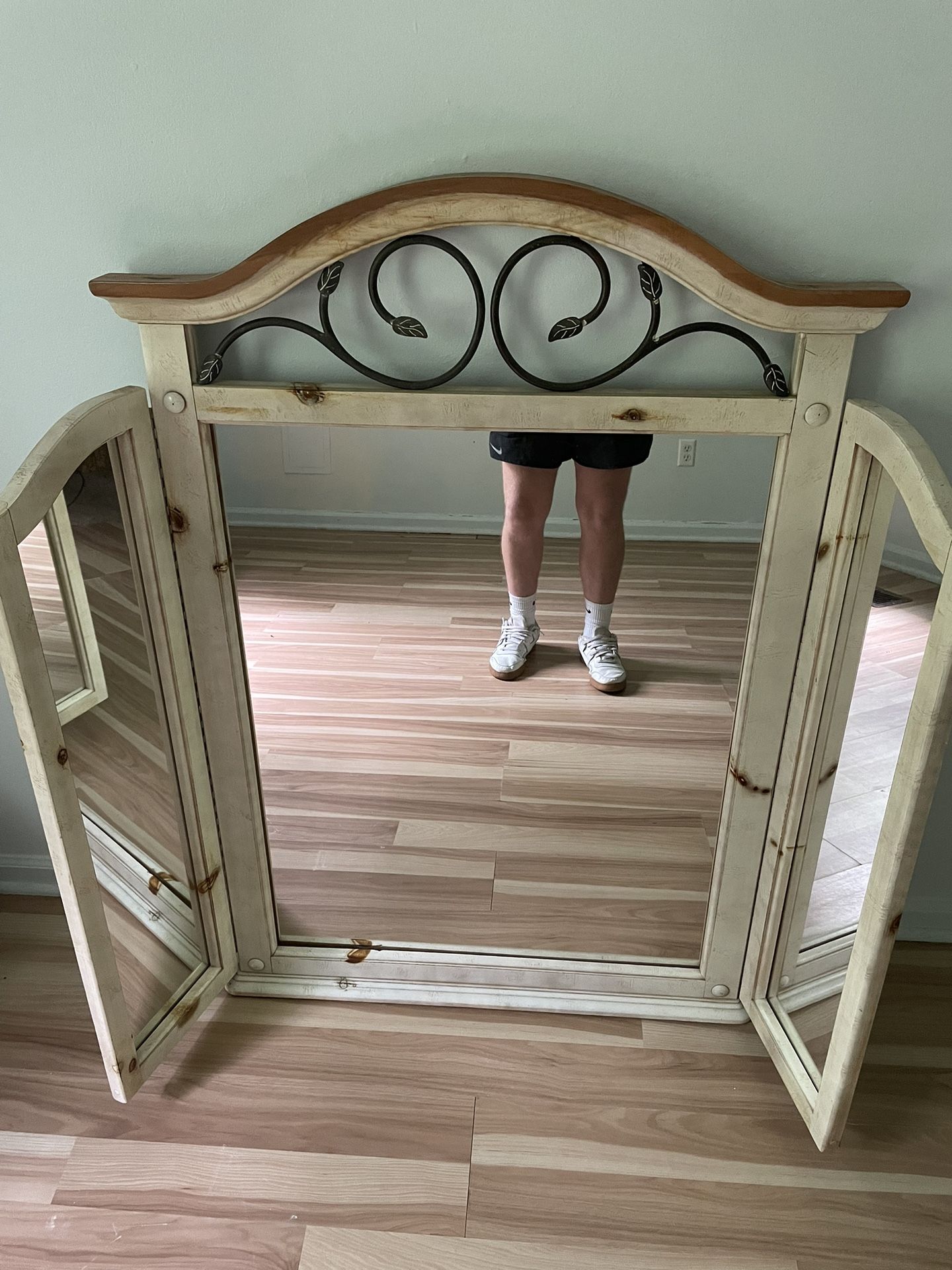 Tri-Fold Vanity Mirror