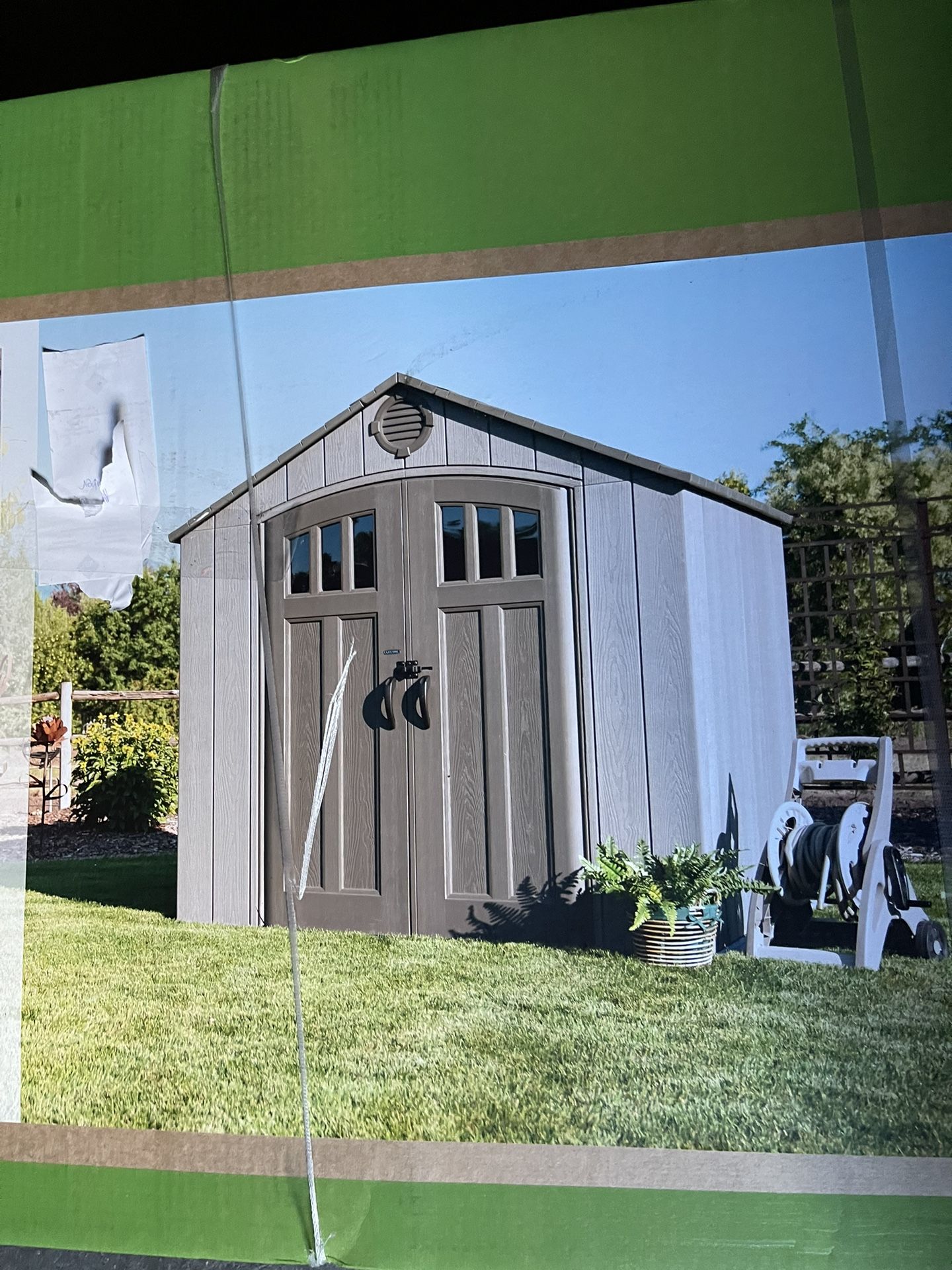 Lifetime Shed - From Home Depot - 8x7.5 - Brand New - Unopened 🏠 !