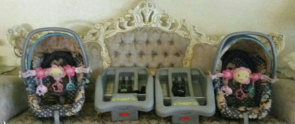 2 portabebe con base