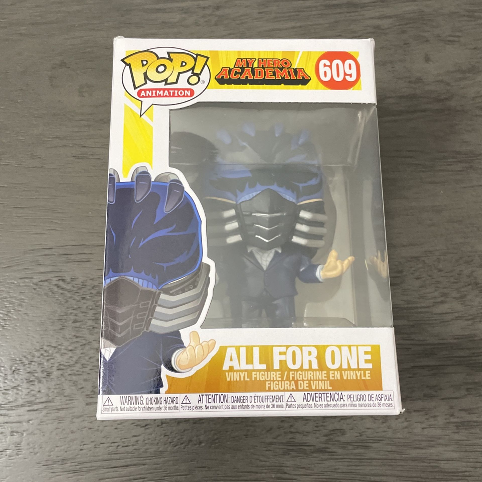 Funko Pop! Animation : My Hero Academia - All For One #609