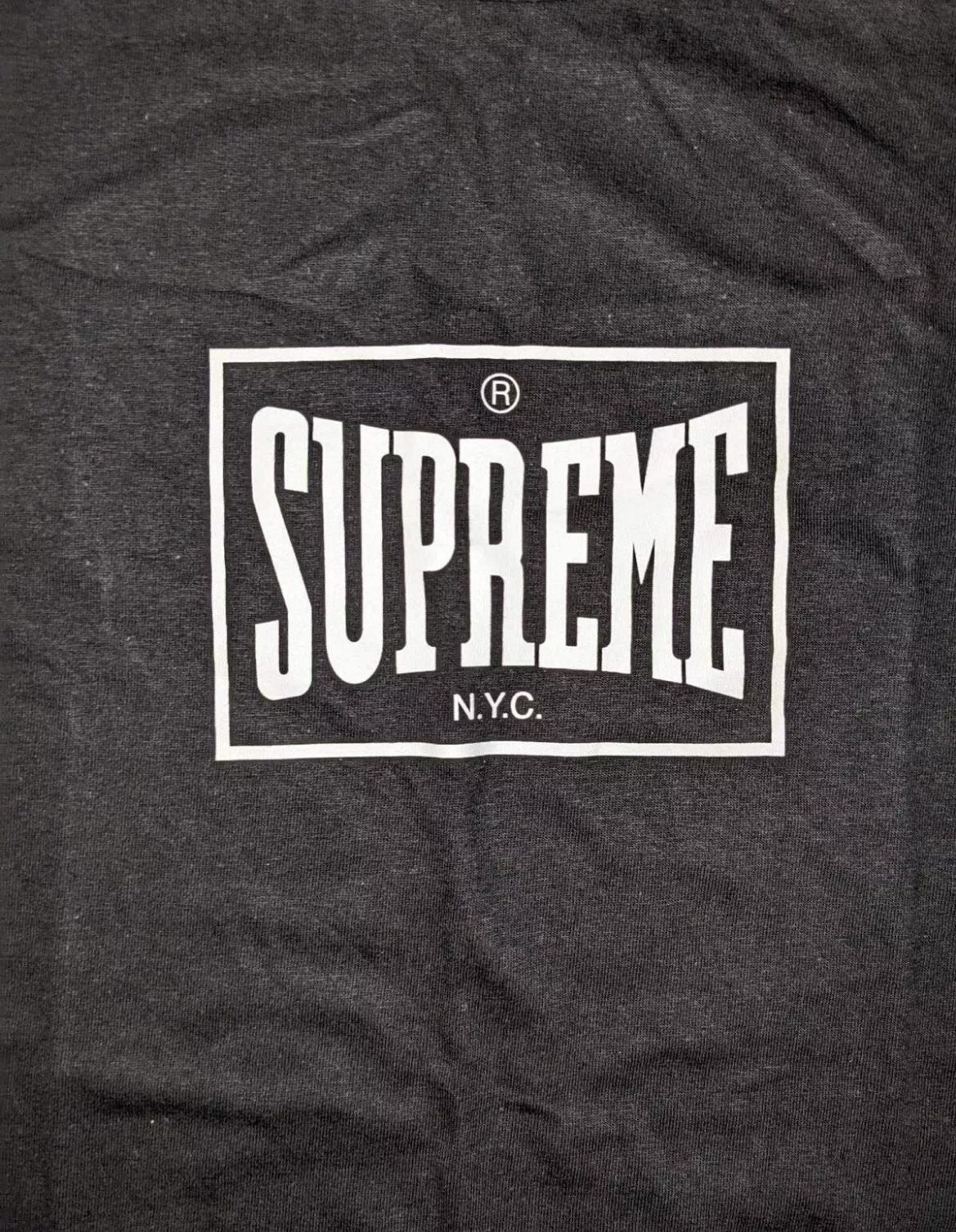 Supreme Everlast Warm Up Tee in Black Size Large