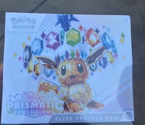 Pokemon Prismatic evolution  elite trainer box