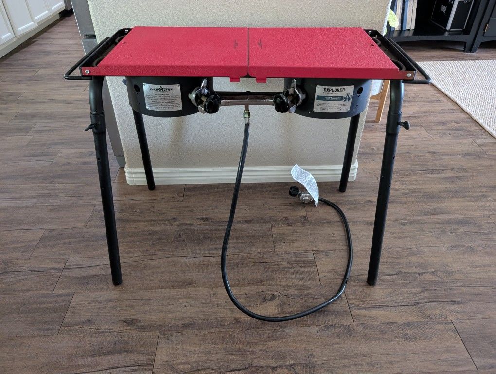 Camp Chef Explorer Two burner Stove