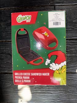 Grinch Cheese Sandwich  Maker