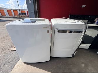 LG washer and dryer set Xl Capacity Electric