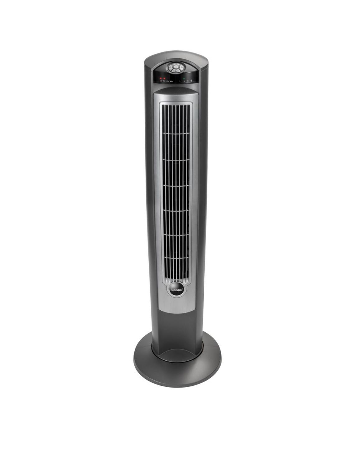 Lasko Wind Curve 42.5 in. Oscillating Tower Fan with Nighttime Setting, Timer and Remote Control