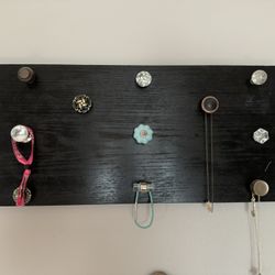 Wood Jewelry Holder 