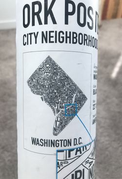ORK POSTER Washington D.C Poster NEW!!
