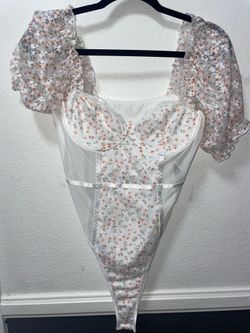 2 sets women bodysuits