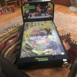  WWF Wrestlemania 2000 Table Top Pin-Ball 