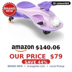 Gotrax WG1 Electric Wiggle Car for Kids - 12V, 120 Min Playtime, LED Wheels - Brand New