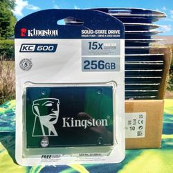 🚀 Kingston KC600 256GB SSD – Brand New & Blazing Fast!