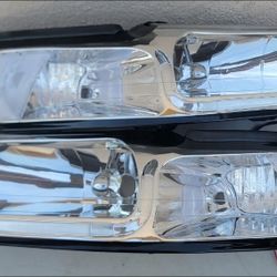 99-04 Ford Mustang Headlights Luces Micas Calaveras Faros Faroles Focos Headlamps 