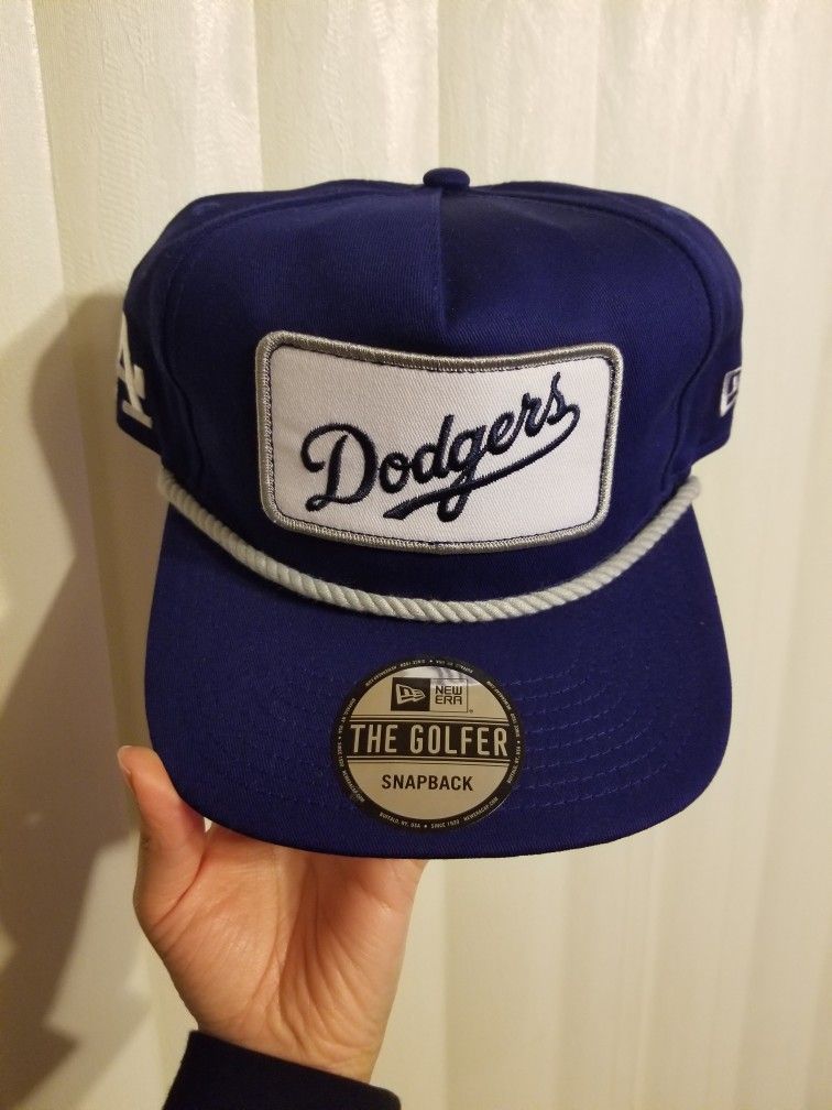 New Era MLB Los Angeles Dodgers The Golfer Rope Snapback Hat
